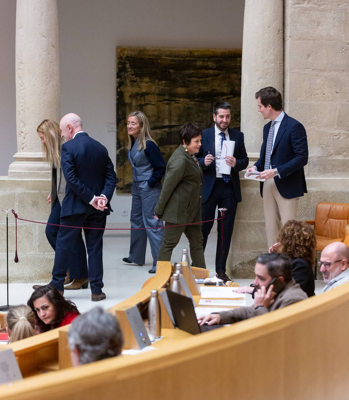 Las imágenes del Pleno del Parlamento de La Rioja