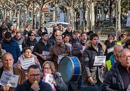 Cuatrocientos rinconeros rechazan la variante norte en El Espolón logroñés