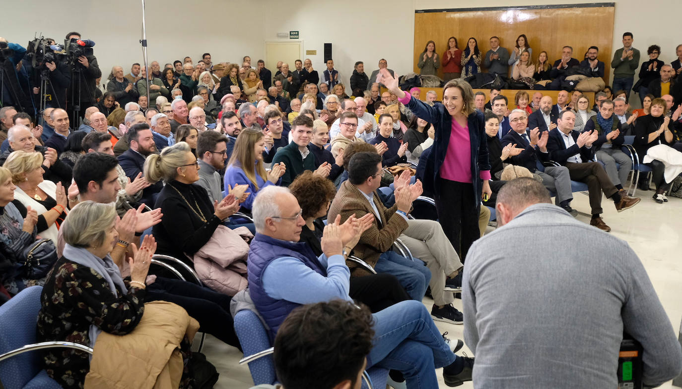 Fotos: Almeida y Gamarra acompañan a Conrado Escobar en su presentación como candidato a la Alcaldía de Logroño