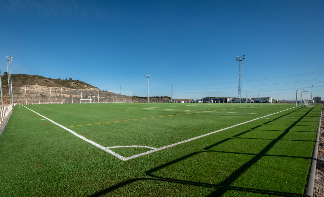 Fotos: Félix Revuelta visita las obras de la ciudad deportiva