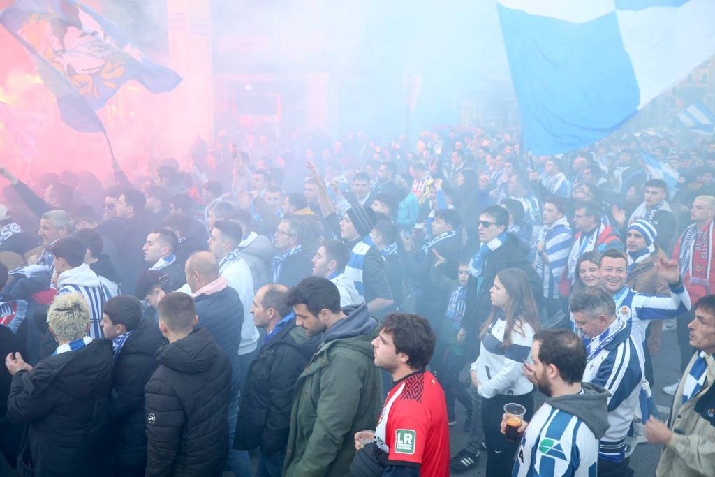 Fotos: El recorrido de los donostiarras del Espolón a República Argentina