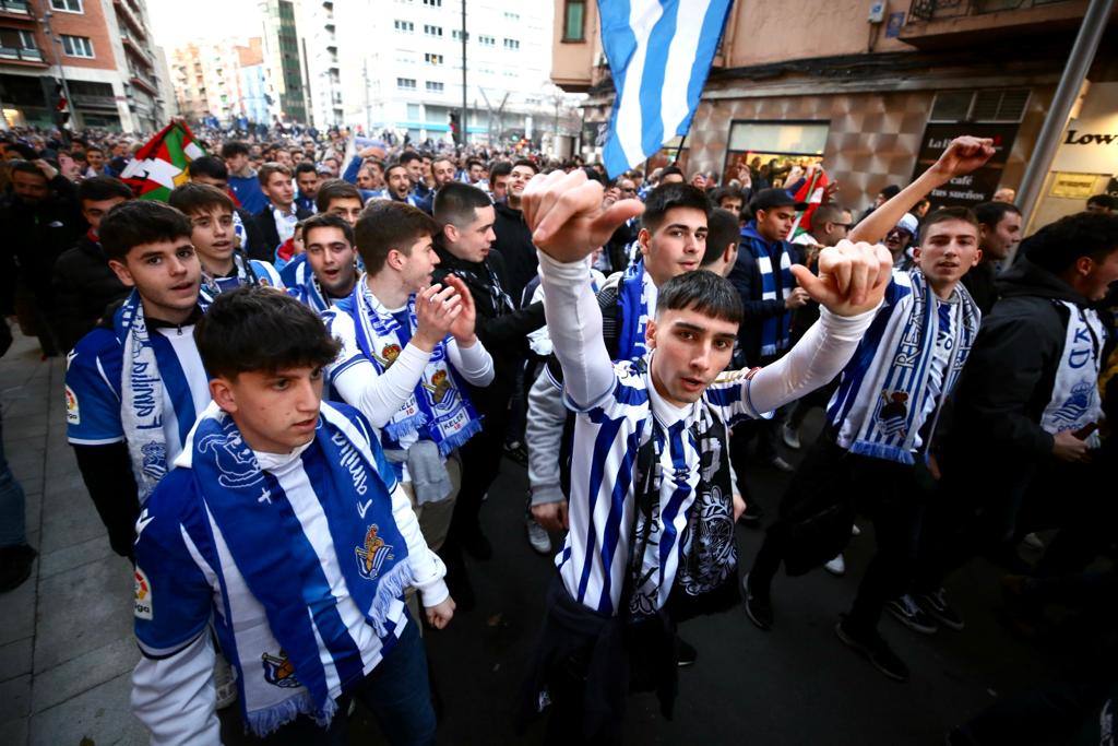 Fotos: El recorrido de los donostiarras del Espolón a República Argentina