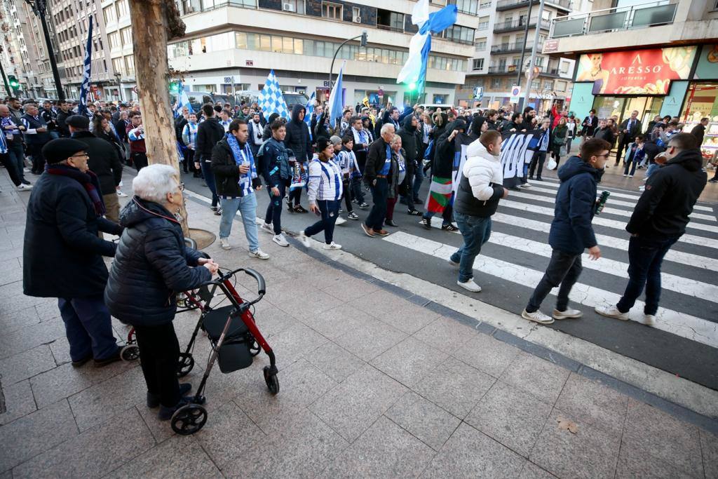 Fotos: El recorrido de los donostiarras del Espolón a República Argentina