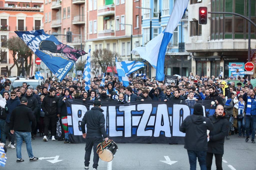 Fotos: El recorrido de los donostiarras del Espolón a República Argentina