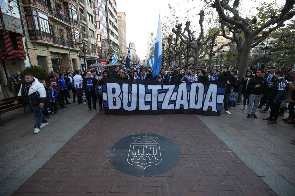 Fotos: El recorrido de los donostiarras del Espolón a República Argentina