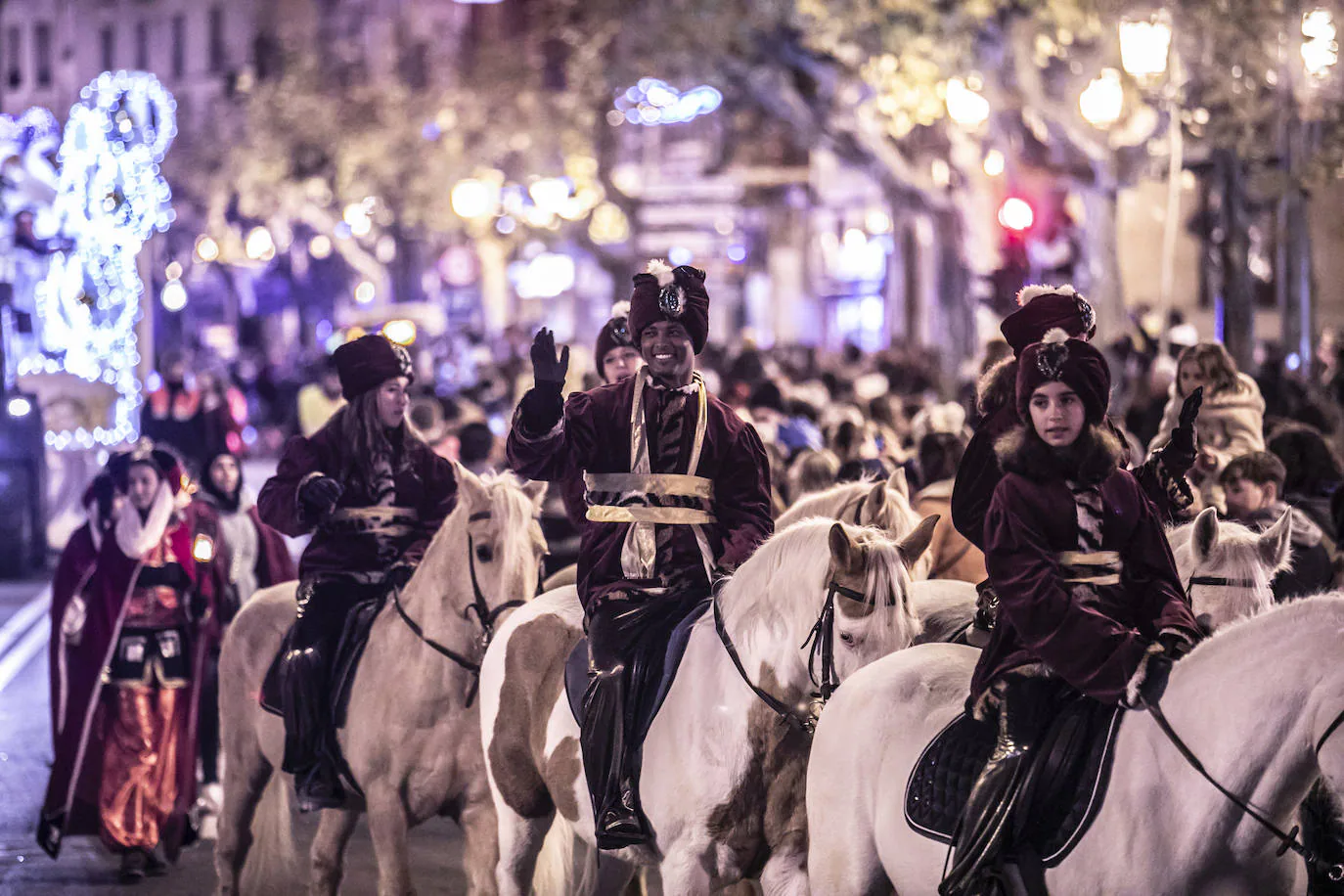 Fotos: Cabalgata de Reyes en Logroño
