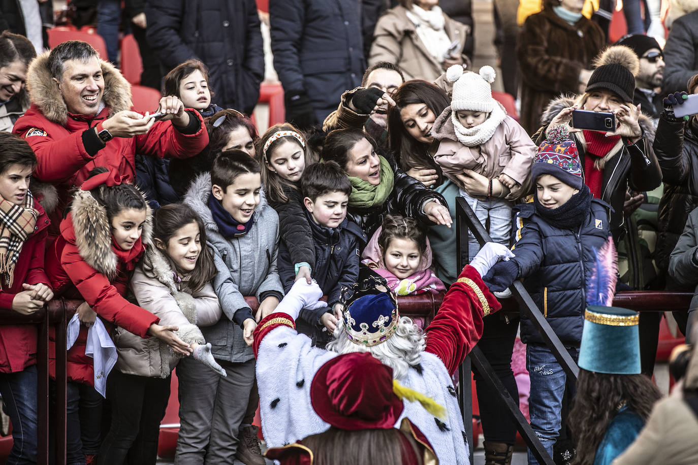 Fotos: Los Reyes Magos llegan a Logroño