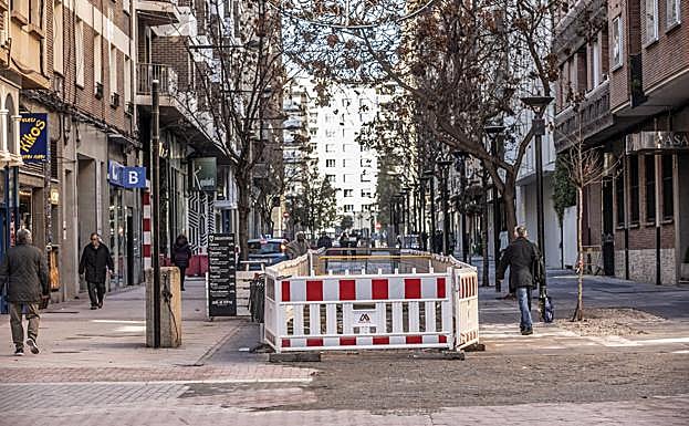 Las obras de las Cien Tiendas no se reiniciarán hasta garantizar su ejecución en forma y plazo