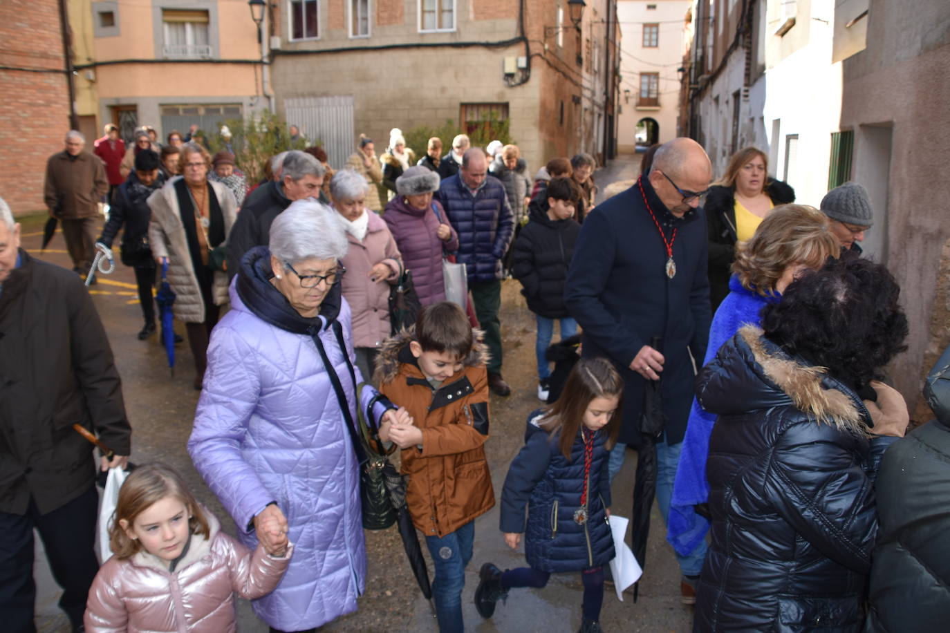 Procesión y bendición de San Antón en Rincón de Soto.