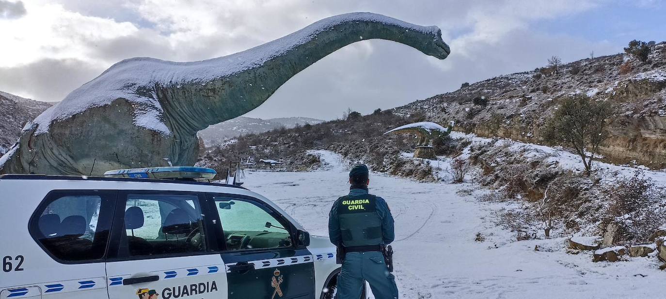 Fotos: La nieve y el hielo llegan a La Rioja