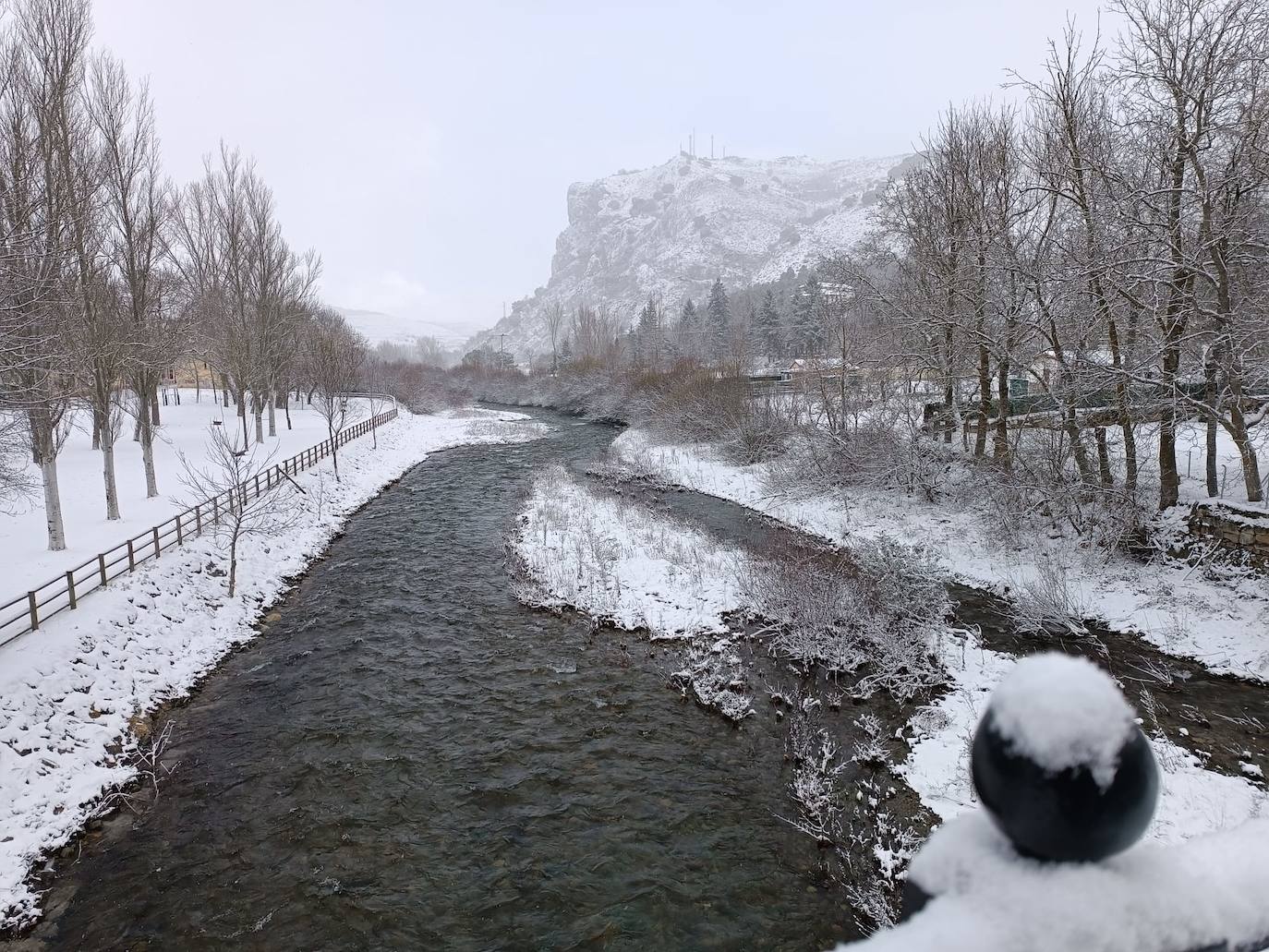 Fotos: La nieve y el hielo llegan a La Rioja