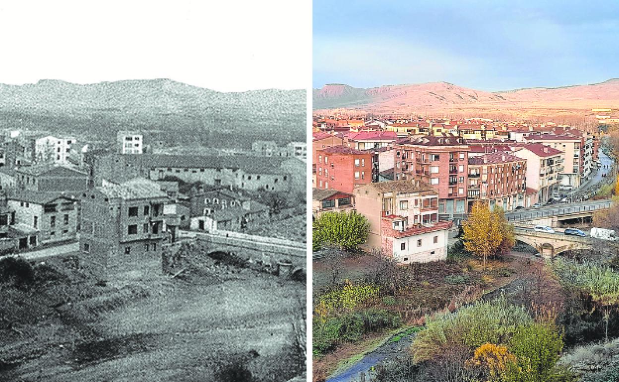 Evolución del casco urbano de Autol