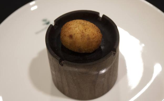 La croqueta de Juan Monteagudo, del albaceteño restaurante Ababol.