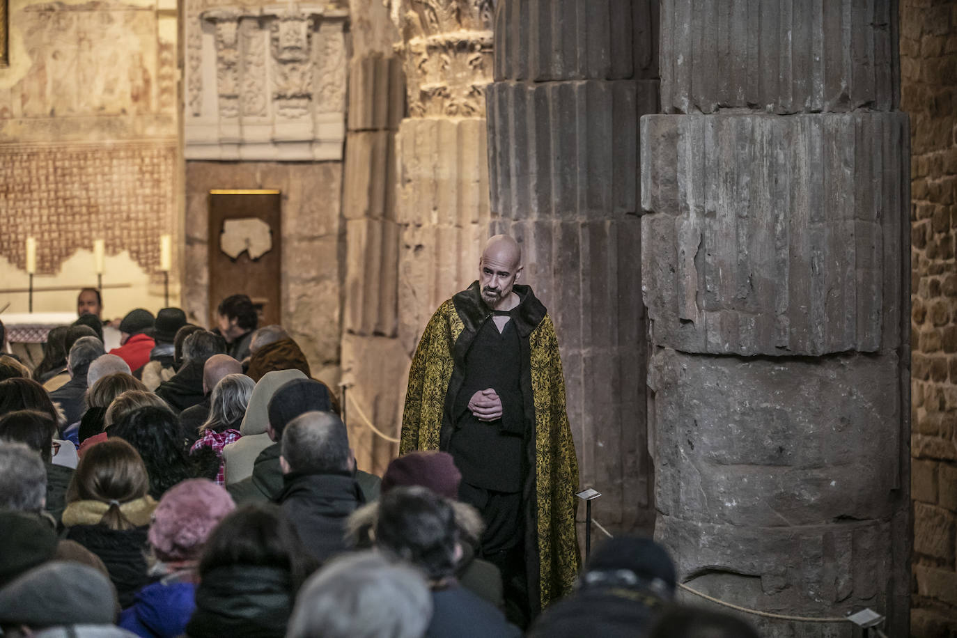 Fotos: Más voces y más lengua en la Basílica de Santa María de Arcos, en Tricio