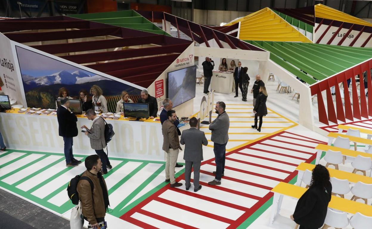 Pabellón de La Rioja en Fitur. 