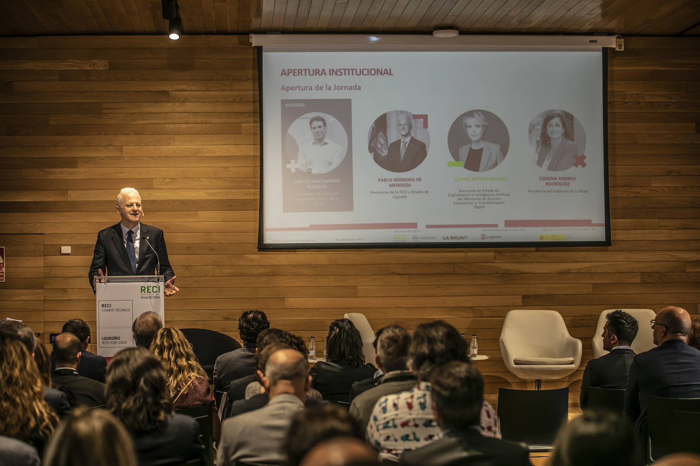 Fotos: Logroño, punto de reunión de la Red de Ciudades Inteligentes