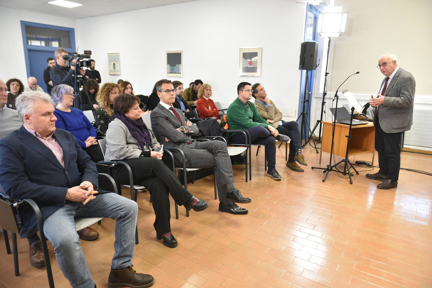 Presentación del proyecto del centro integrado de FP en La Laboral. 