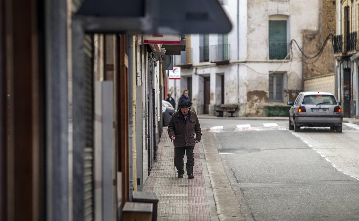 Imagen de una calle del municipio de Cervera.