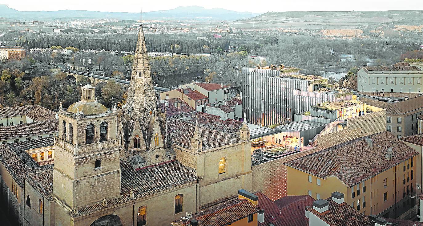 Recreación del futuro edificio de Bosonit. 