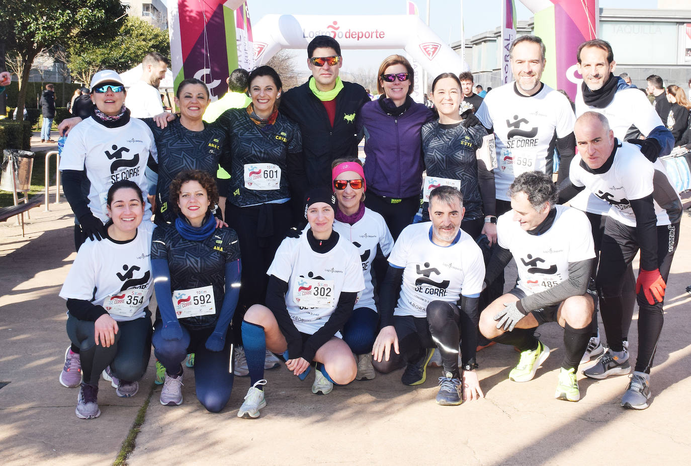 Fotos: Quinientas personas participan en &#039;En Logroño se corre&#039;