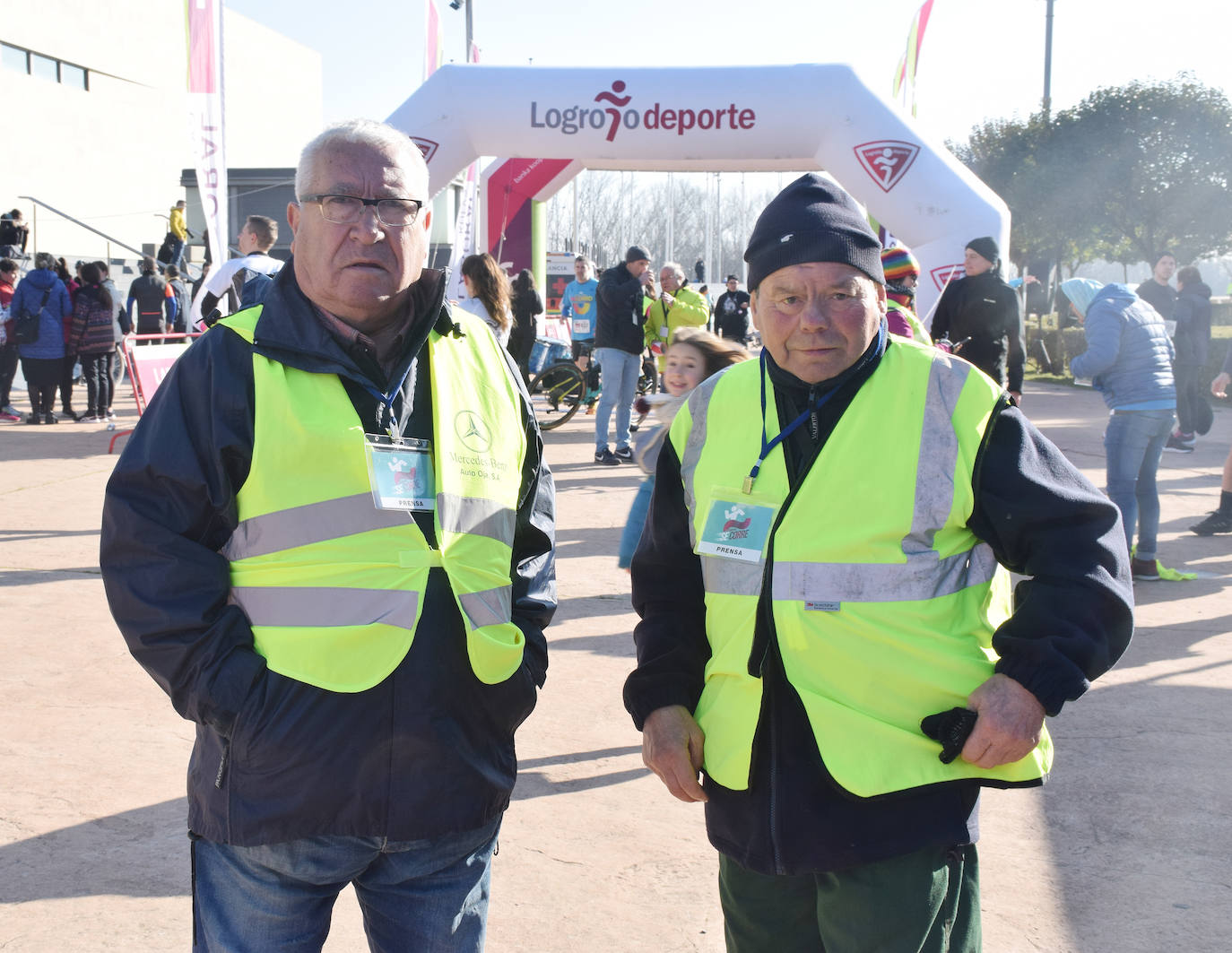 Fotos: Quinientas personas participan en &#039;En Logroño se corre&#039;