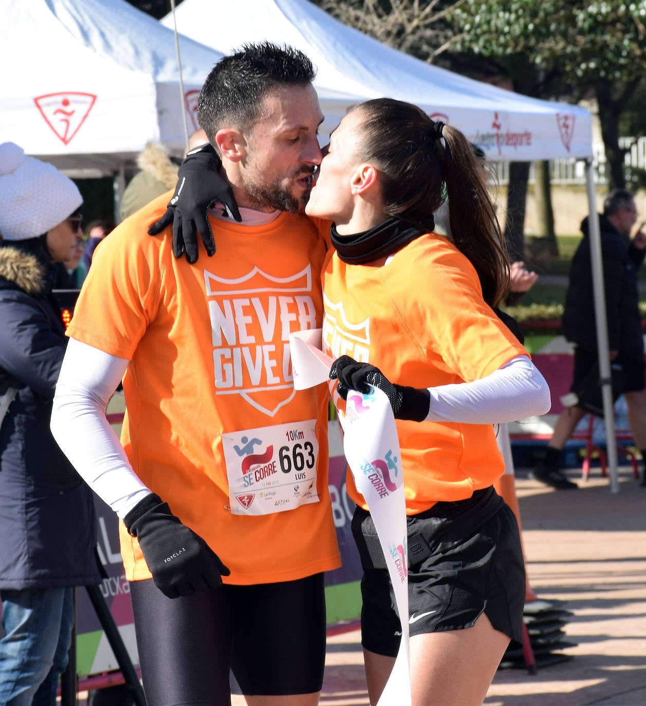 Fotos: Quinientas personas participan en &#039;En Logroño se corre&#039;