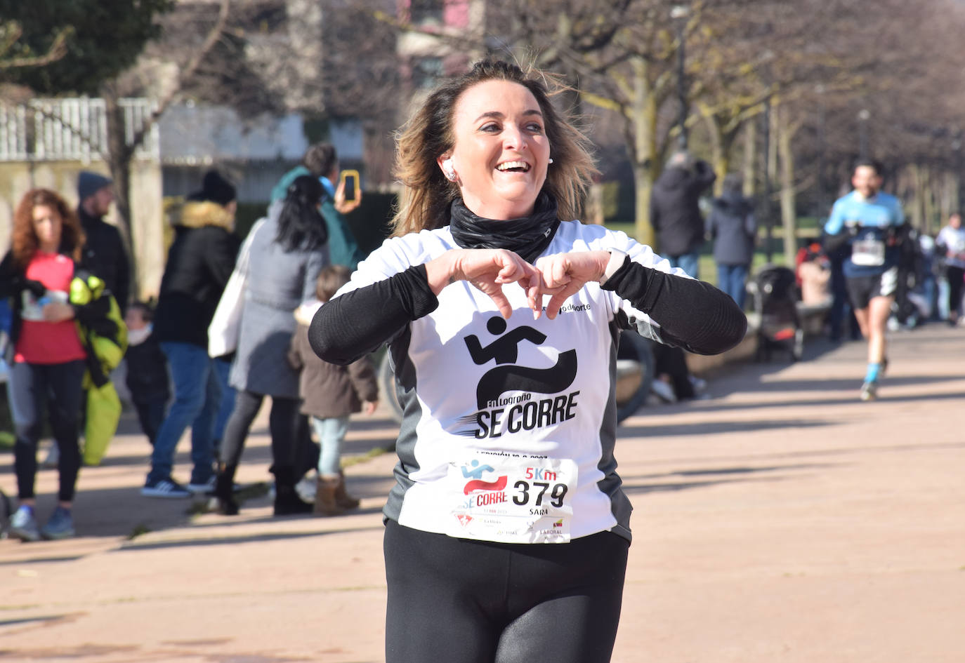 Fotos: Quinientas personas participan en &#039;En Logroño se corre&#039;