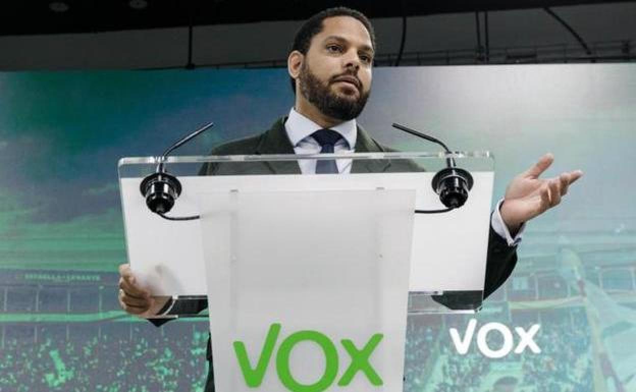 El secretario general de Vox, Ignacio Garriga