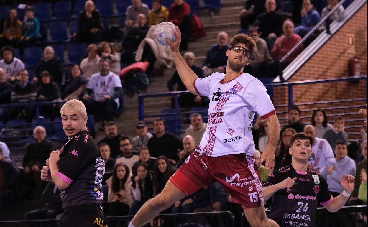 Serradilla, en su último partido en el Palacio contra Ademar. 