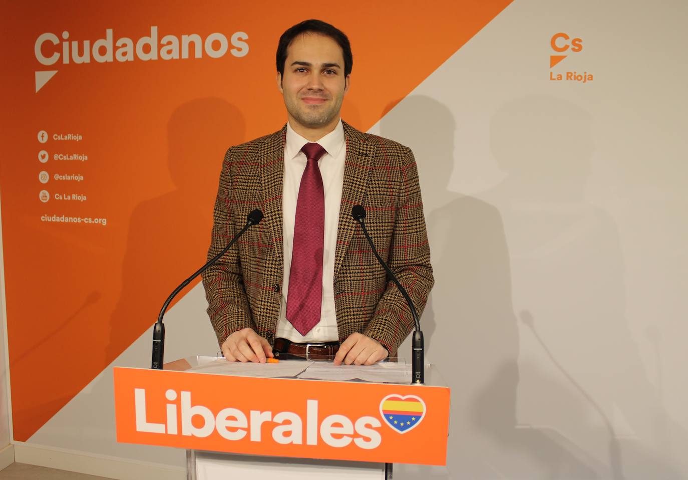 Ángel Daniel Íñiguez, nuevo candidato de Ciudadanos. 