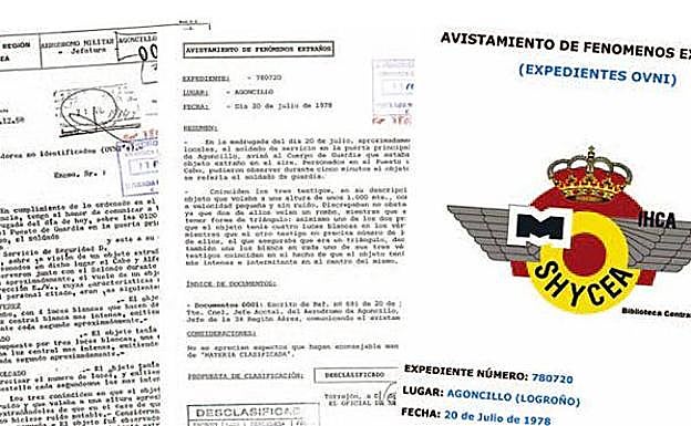 Documentos desclasificados. 