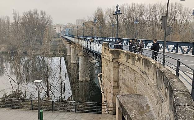 El puente de Hierro, este miércoles. 