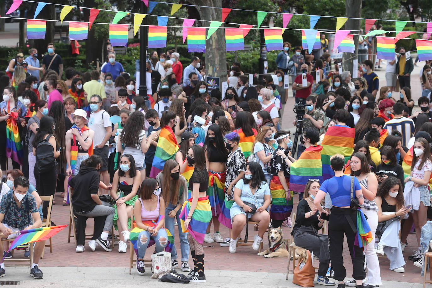 Una pasada celebración del Día del Orgullo en 2021. 