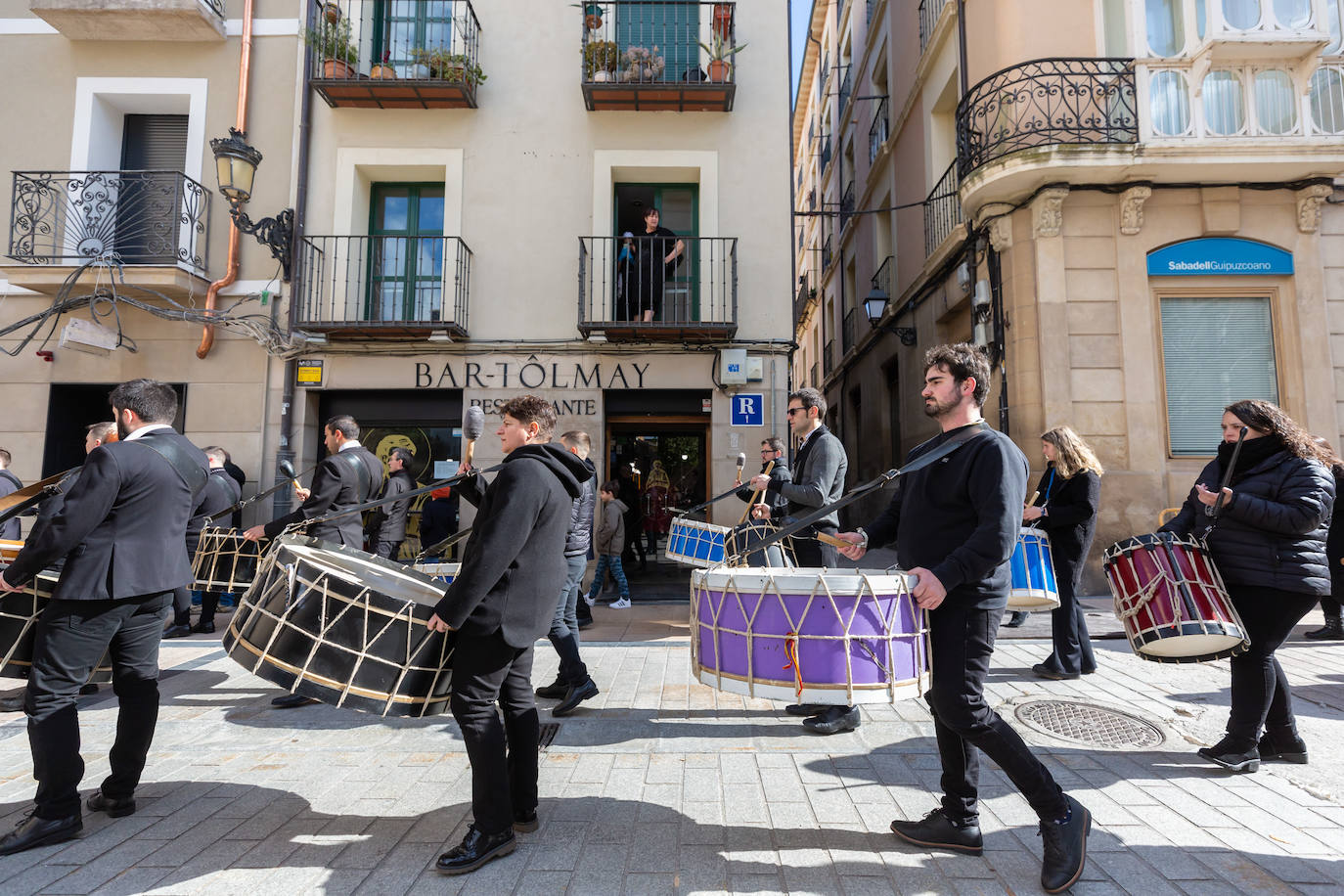 Fotos: Encuentro de cofradías de Semana Santa, en Logroño