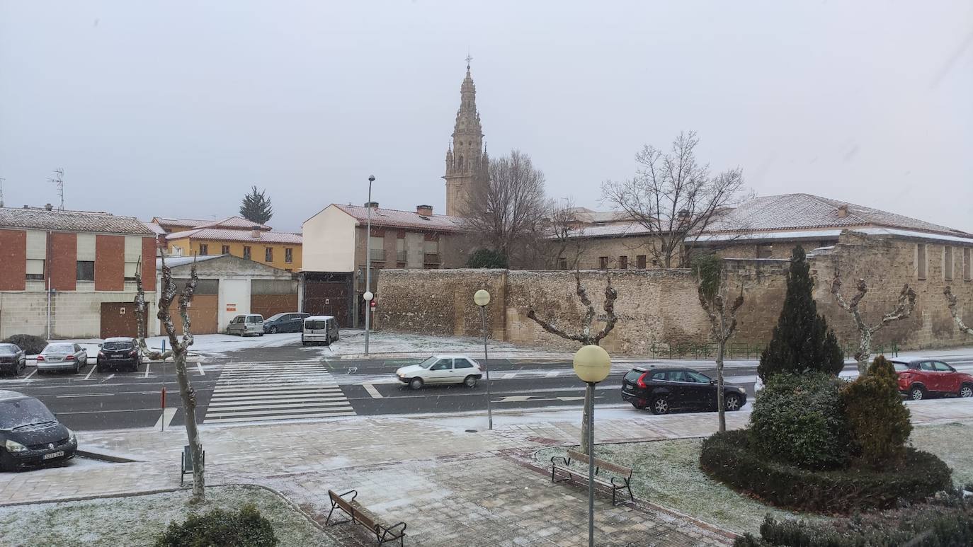 Fotos: Calahorra, epicentro de la nevada en el valle del Ebro