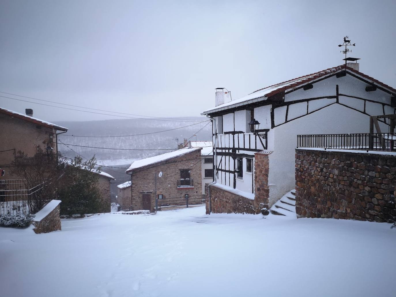 Nevada en Peñaloscintos.