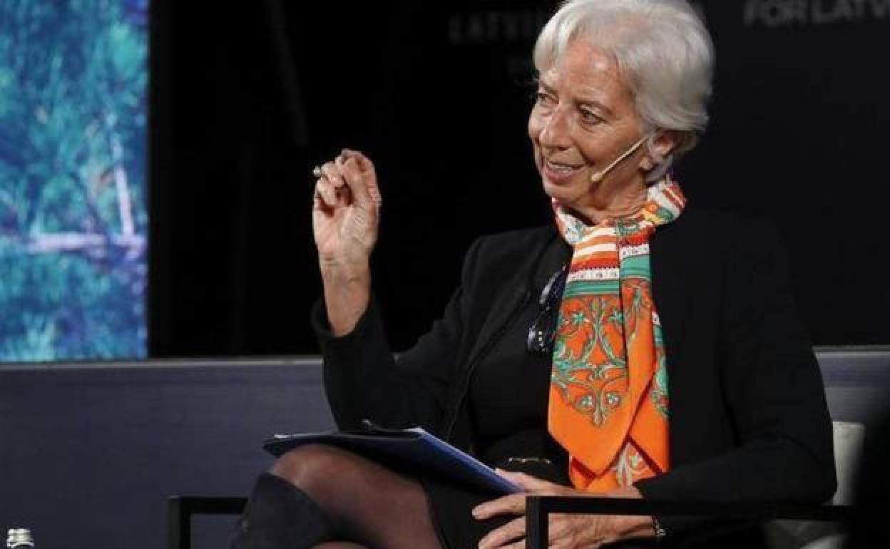 La presidenta del BCE, Christine Lagarde.