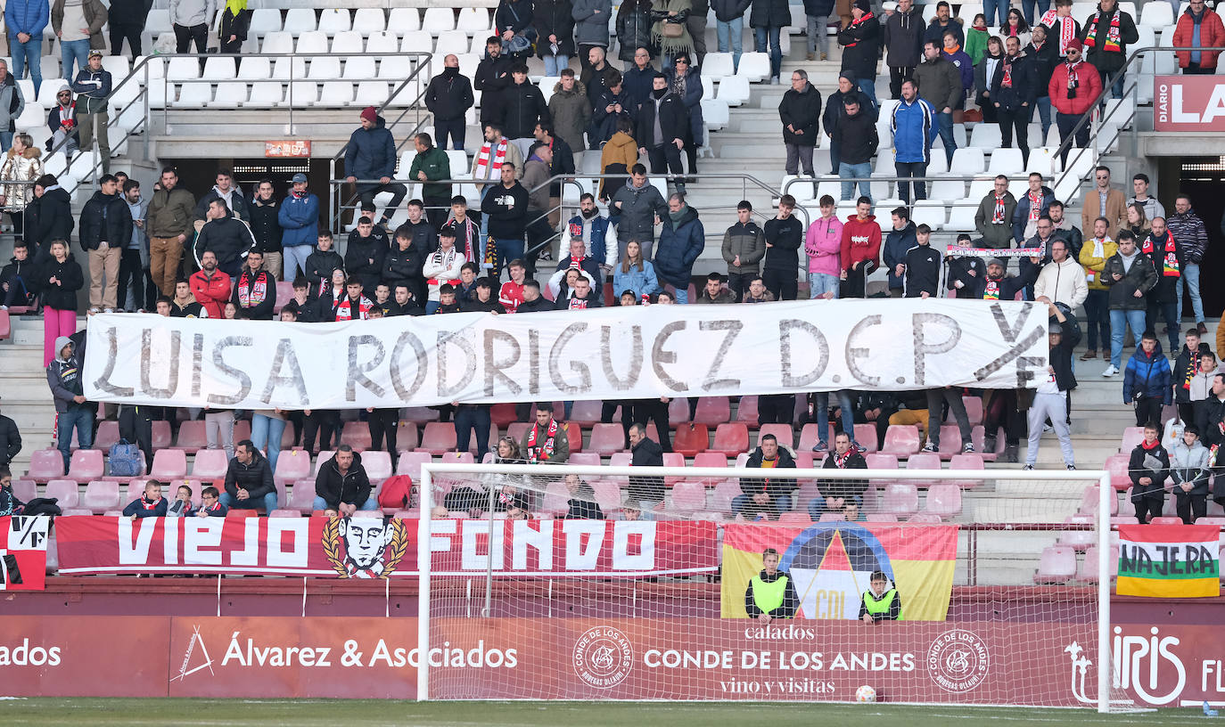 Fotos: El triunfo de la UD Logroñés frente a Osasuna hace sonreír a Las Gaunas