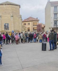 Imagen secundaria 2 - Las localidades riojanas celebran el 8M con concentraciones, marchas y lectura de manifiestos