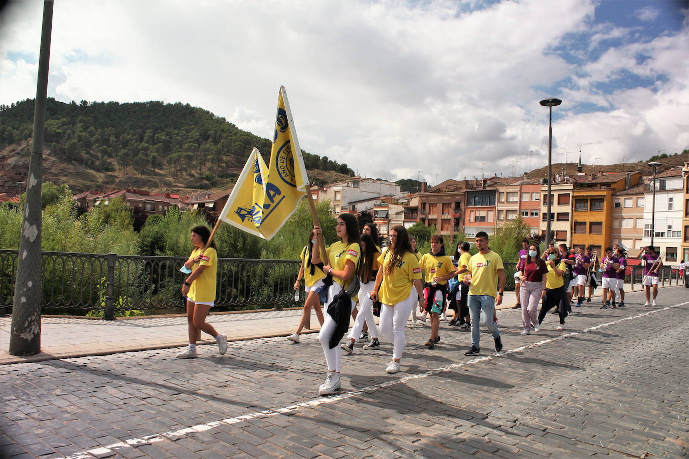 Miembros de la Peña Juventud en una imagen de archivo. 