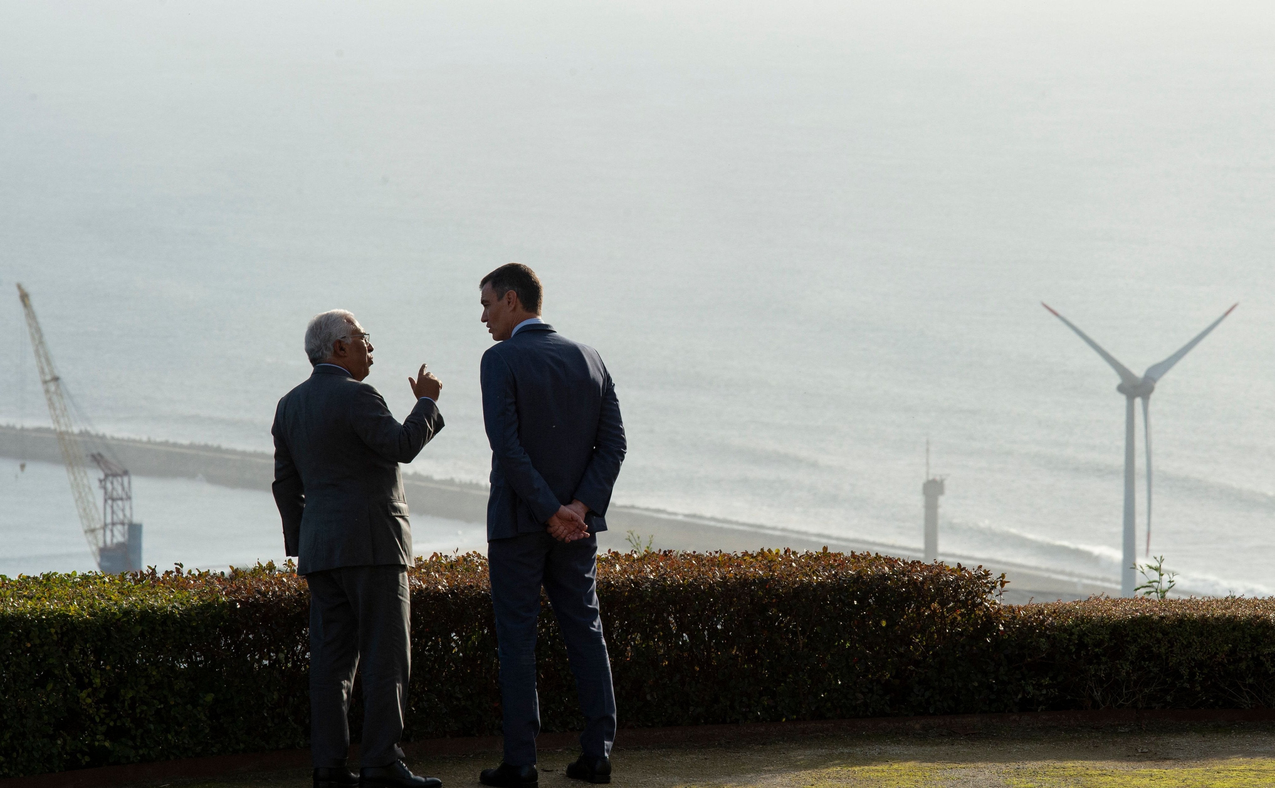 Pedro Sánchez y Antonio Costa en la última cumbre bilateral España Portugal de 2022