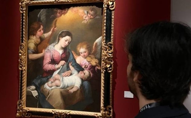 'Virgen de la faja' de Murillo, a la venta por 12 millones de euros.