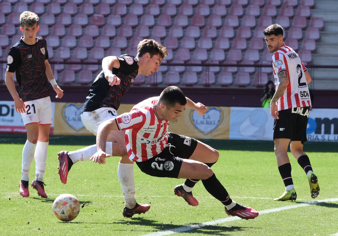 Fotos: Las imágenes de la SDL-Athletic de Bilbao