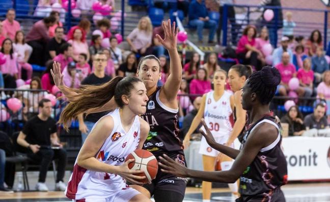 María Angulo, una de las jugadoras más sólidas del Bosonit Unibasket./SONIA TERCERO