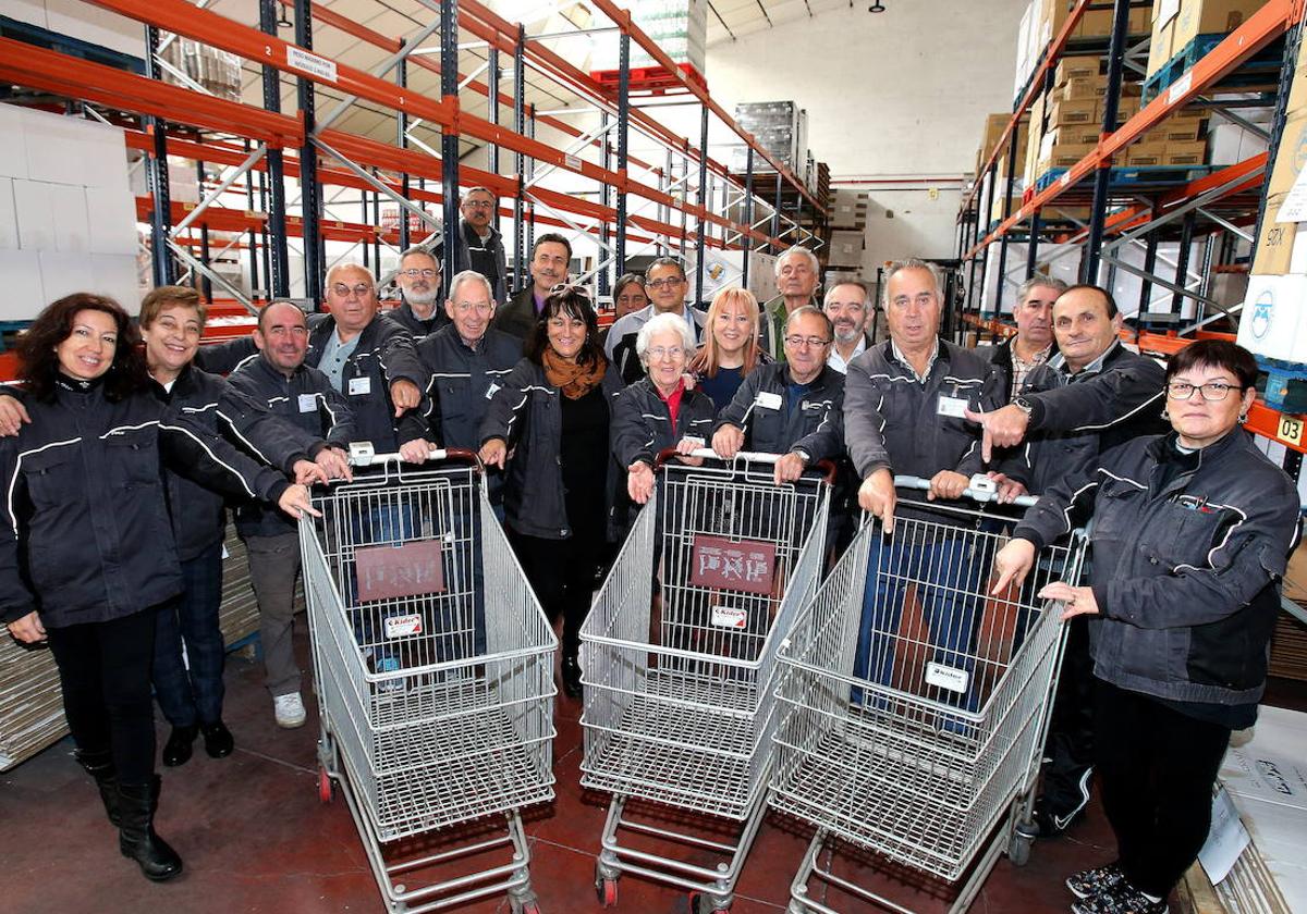 Voluntarios del Banco de Alimentos de La Rioja