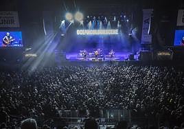 Actuación de Ocean Colour Scene, en la noche de este miércoles en el Palacio de Deportes (Escenario Unir) en Actual.