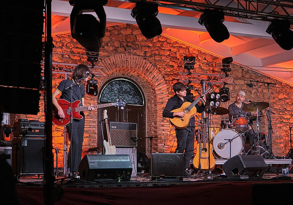 Jacobo Serra, durante su actuación en Franco-Españolas