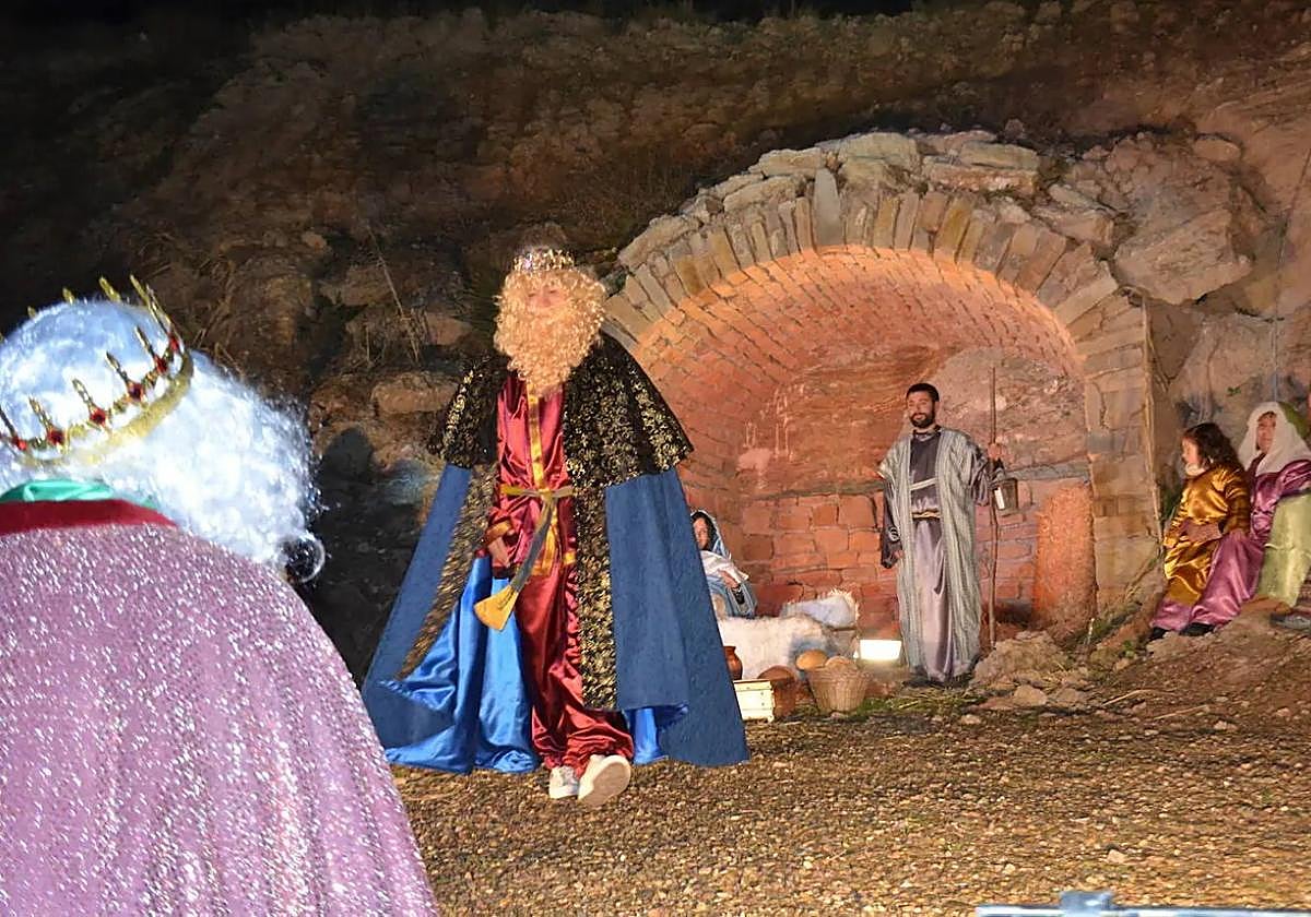 Belén viviente de Alcanadre.