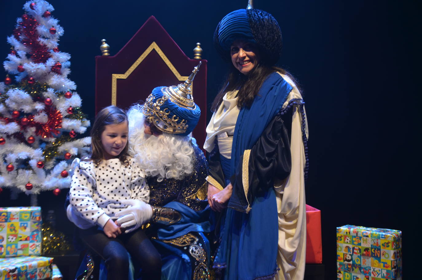 Los niños de Calahorra, con los Reyes Magos