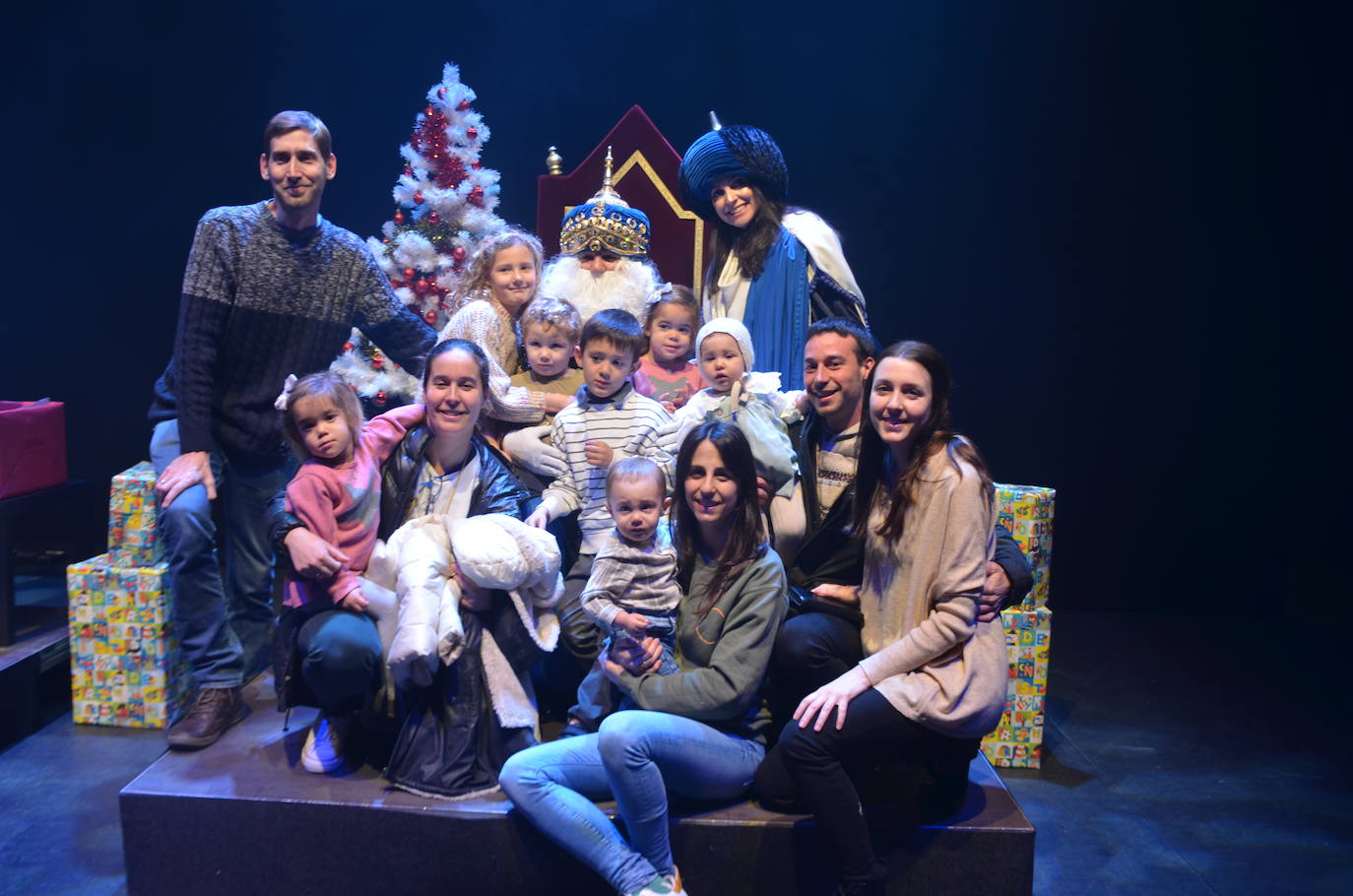 Los niños de Calahorra, con los Reyes Magos